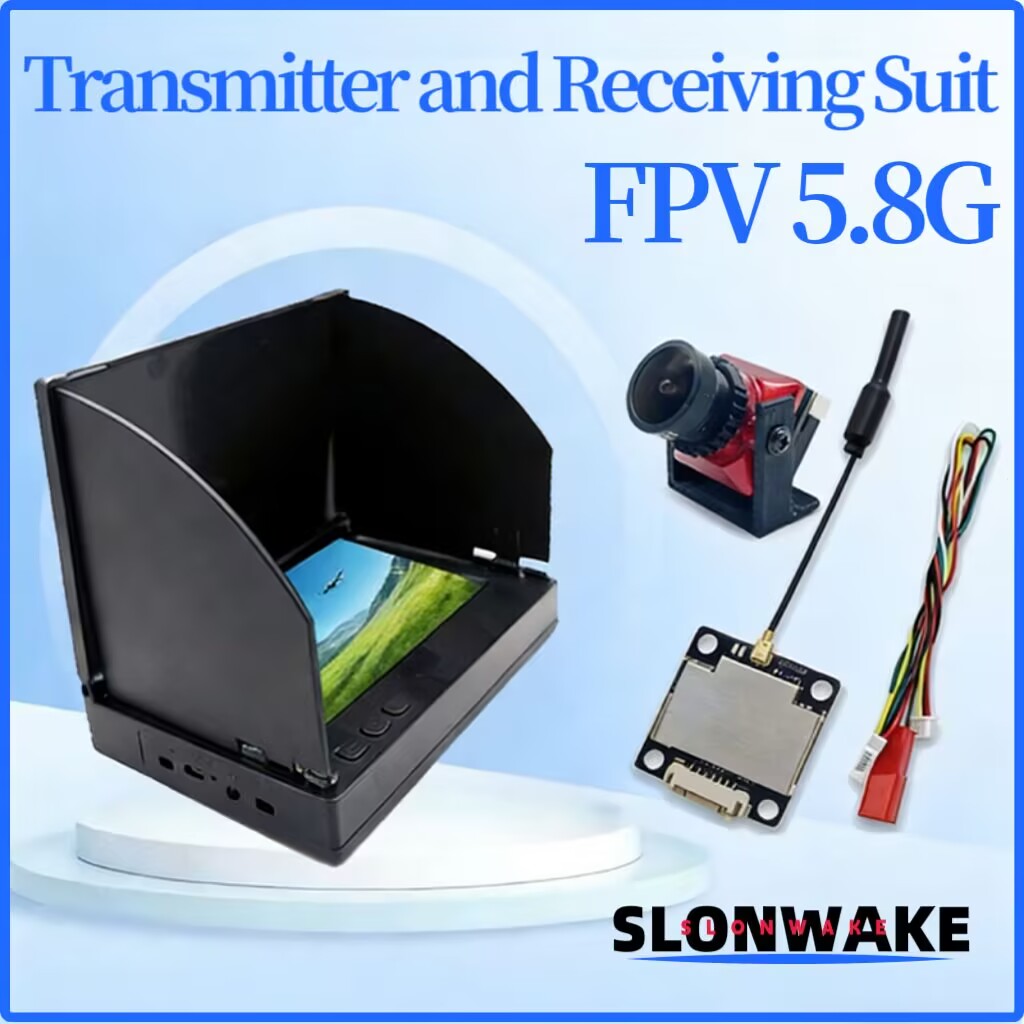 Drone Rc With Screen - Conjunto SLONWAKE FPV com Transmissor VTX