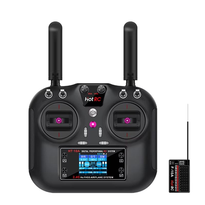 Drone Rc Boat - Conjunto de Controle Remoto HOTRC HT-10A