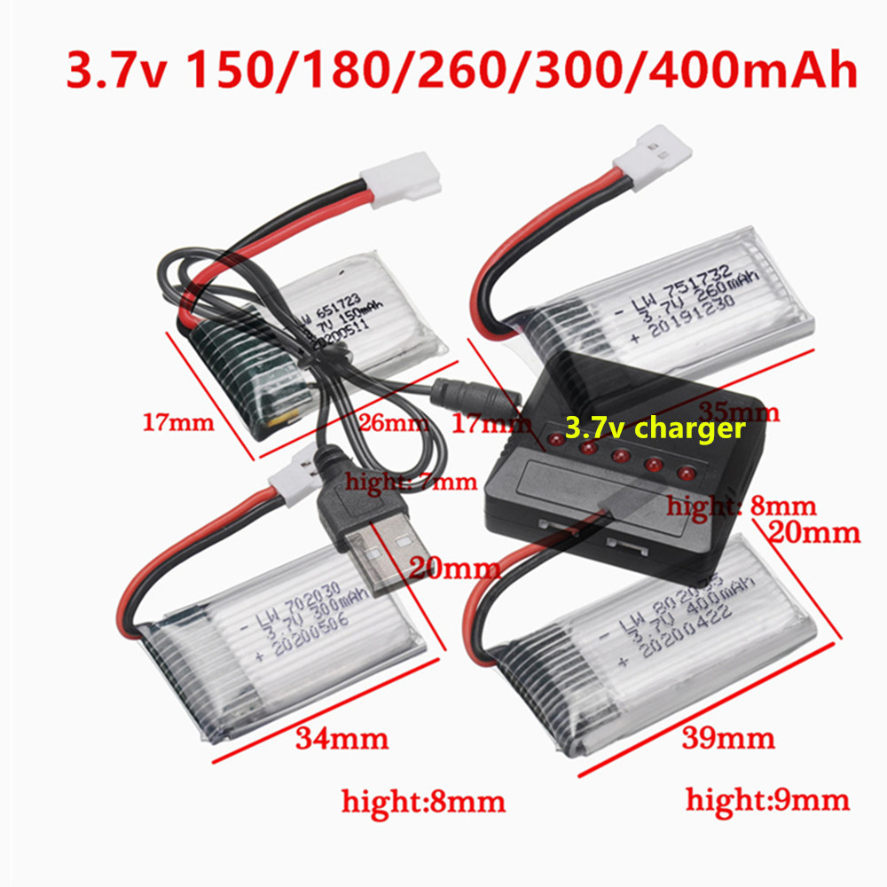 Drone F22 Rc - Bateria Lipo Recarregável 3.7V para Peças