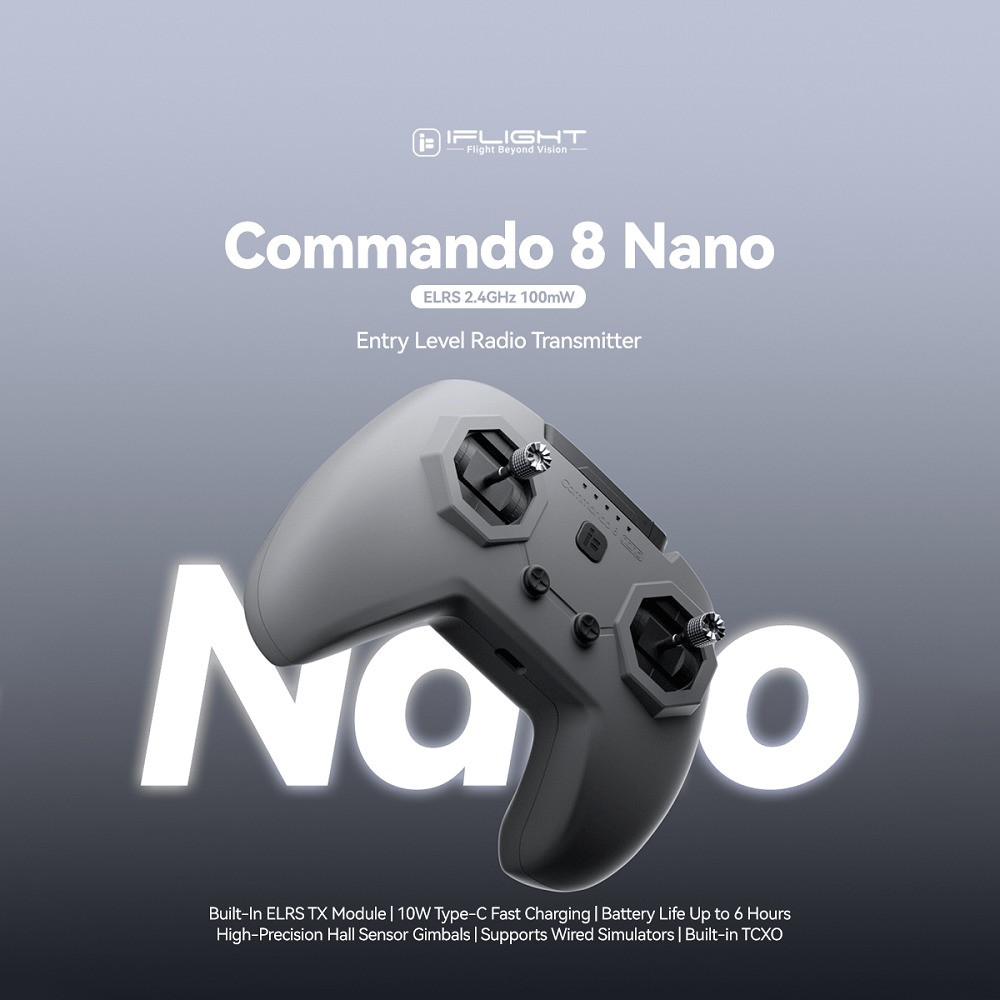 Drone Rc Simulator - Iflight comando 8 nano transmissor de