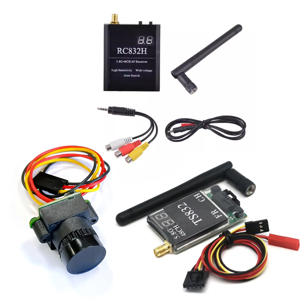 Drone Rc With Screen - Transmissor sem fio AV, receptor TS832,
