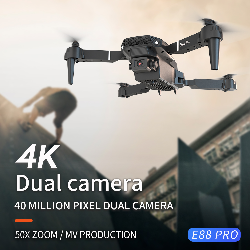 2026 NOVO E88 Drone RC Profiss - Drone Rc With Screen avaliação e preço