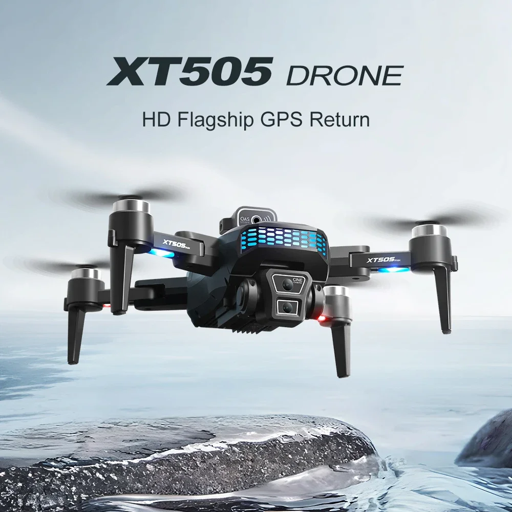 Drone XT505 RC com Câmera Dupl - Drone Rc Folding avaliação e preço