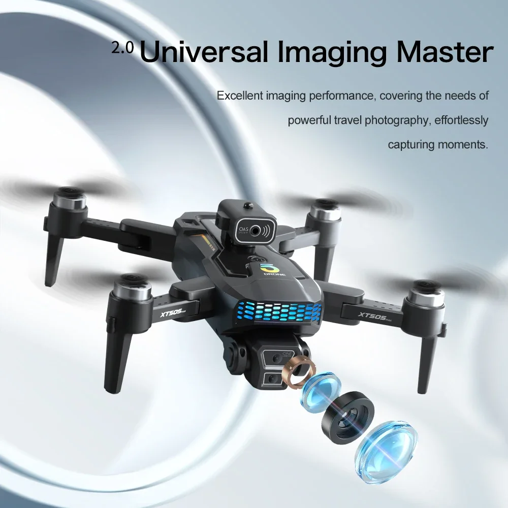 Drone XT505 RC com Câmera Dupl - Drone Rc Folding avaliação e preço