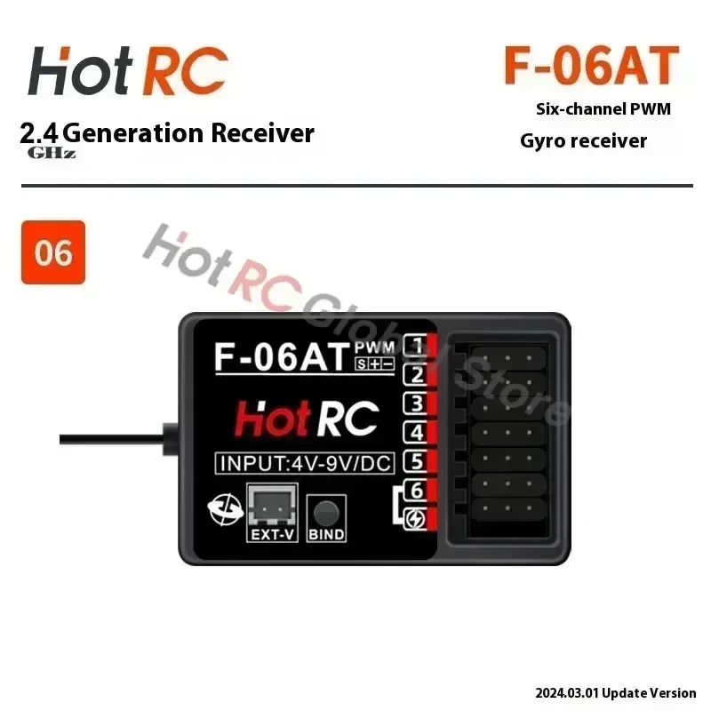 Receptor Giroscópico PWM HOTRC - Rc Boat avaliação e preço