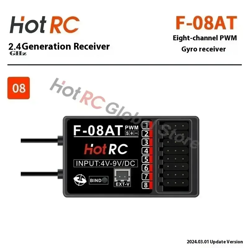 Receptor Giroscópico PWM HOTRC - Rc Boat avaliação e preço