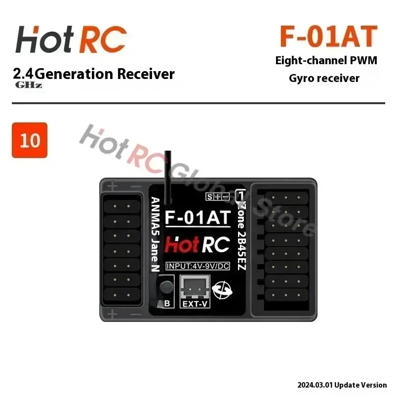 Receptor Giroscópico PWM HOTRC - Rc Boat avaliação e preço