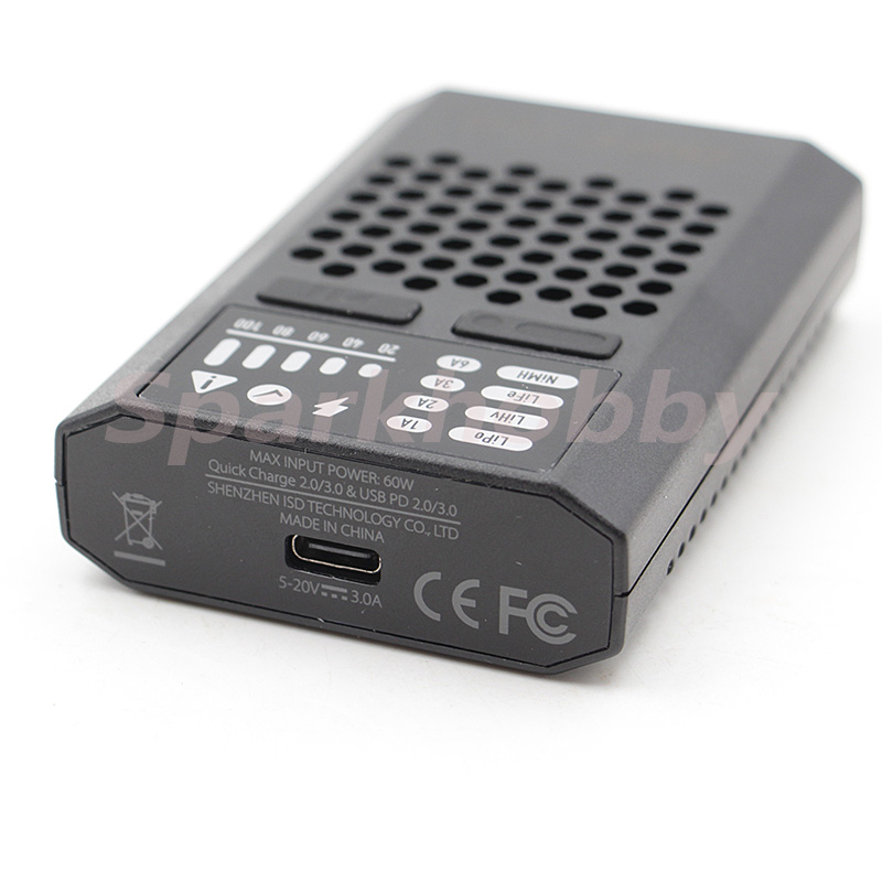 Isdt pd60 60w 6a carregador in - Drone Smart Rc avaliação e preço