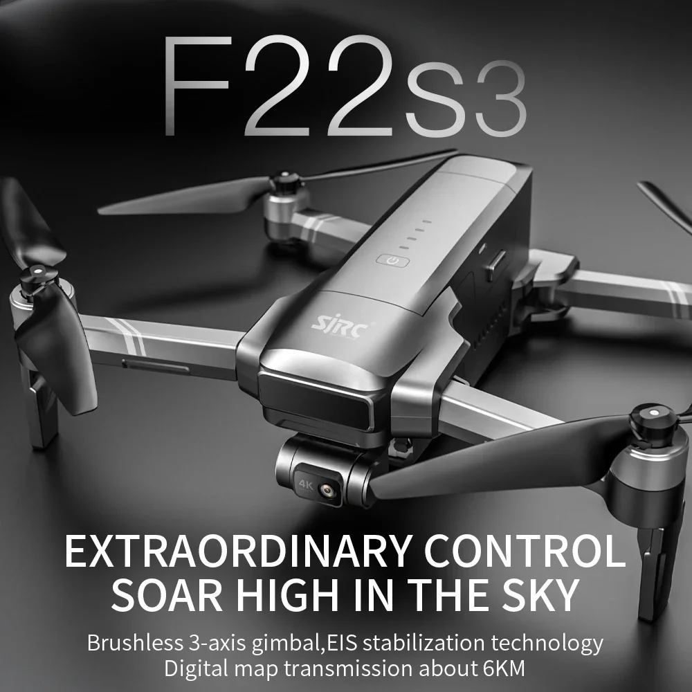 Drone SJRC F22 S3 PRO com Câme - Drone F22 Rc avaliação e preço