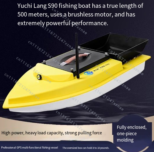 Barco de Pesca RC S90 12V com  - Rc Boat avaliação e preço