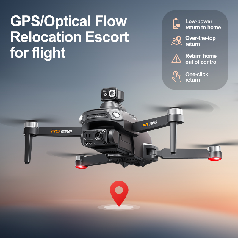 Drone RG800 MAX GPS Profission - Drone Rc With Screen avaliação e preço