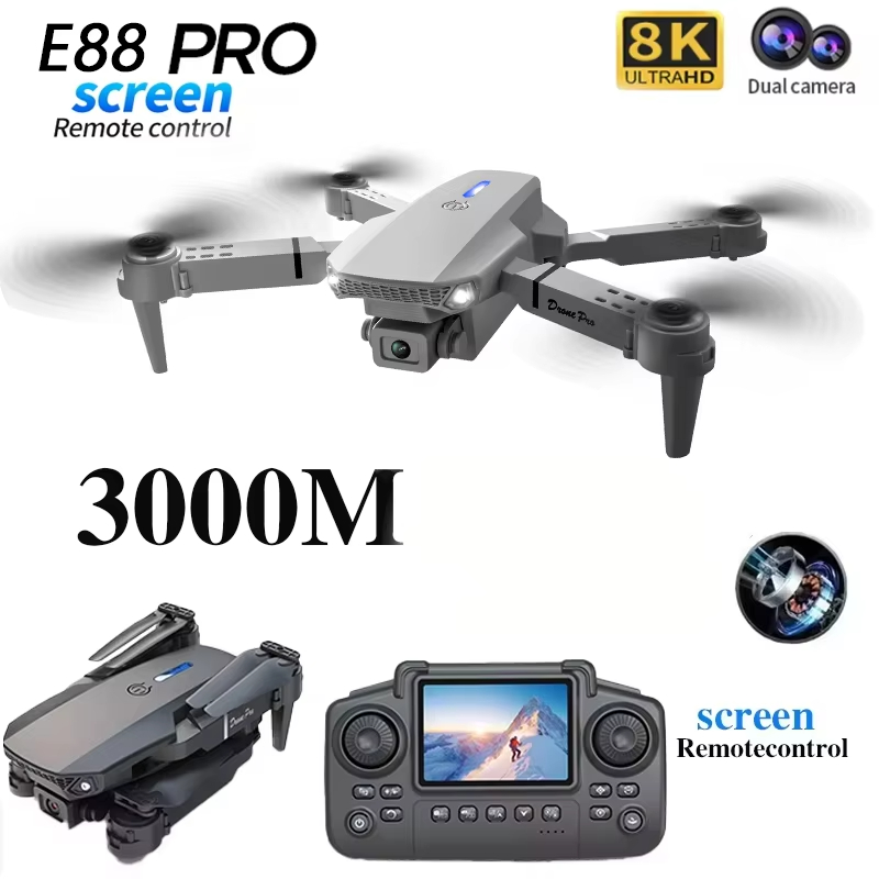 Novo Drone E88 2026 com Câmera - Drone Xiaomi Rc avaliação e preço