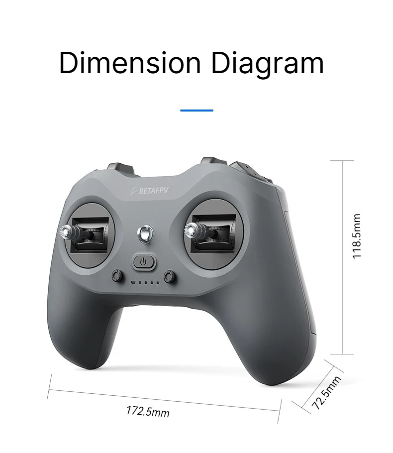 Transmissor RC BETAFPV LiteRad - Drone Rc Simulator avaliação e preço