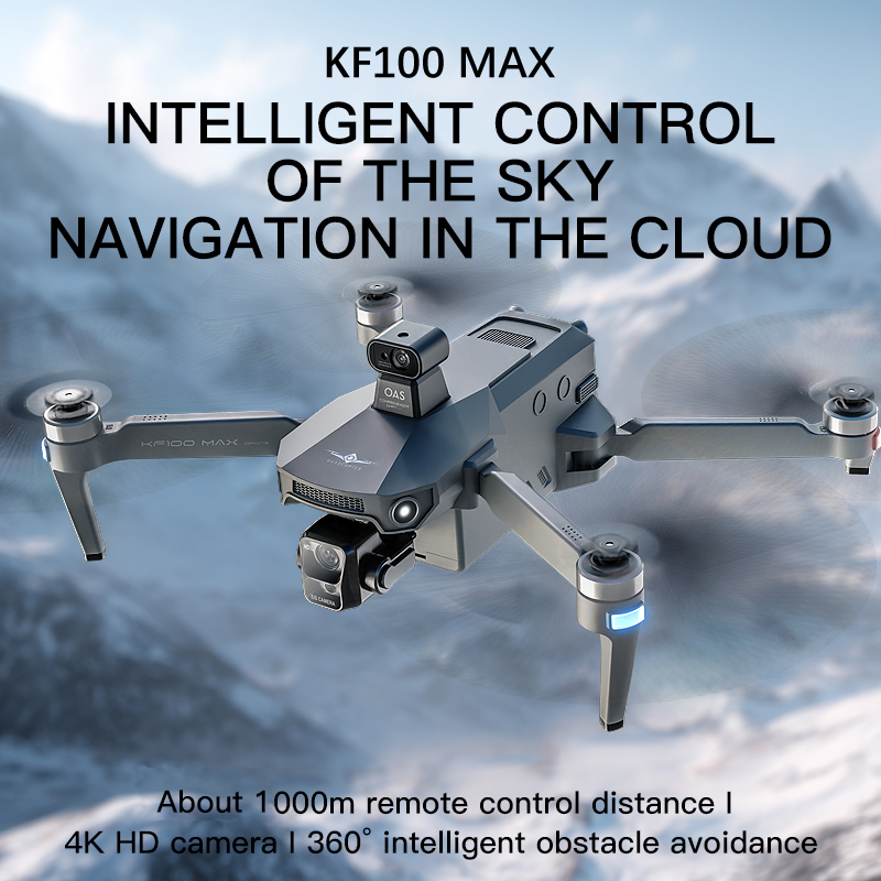 Kf100 max gps drone 4k câmera  - Drone Rc With Screen avaliação e preço