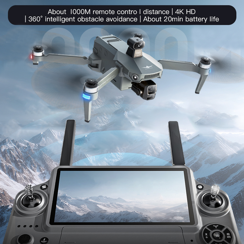 Kf100 max gps drone 4k câmera  - Drone Rc With Screen avaliação e preço