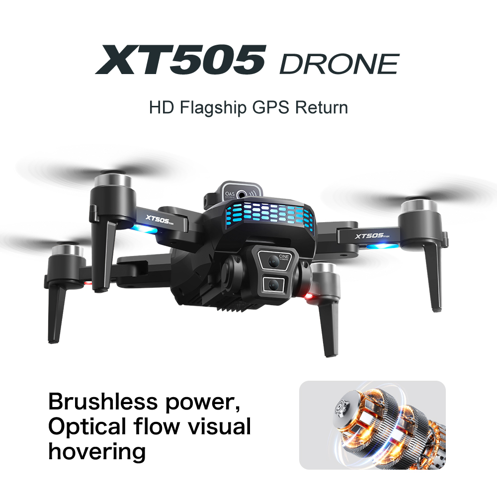 Drone GPS Dobrável XT505 Origi - Xt505 Rc Drone avaliação e preço