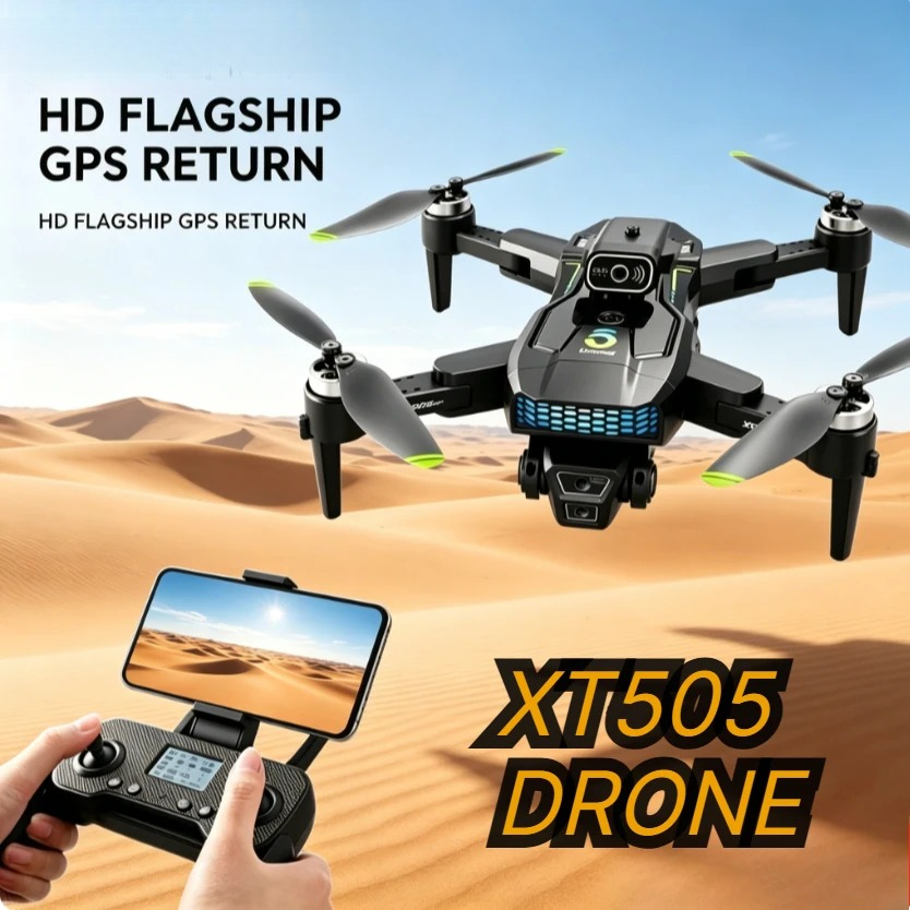 Drone RC XT505 Original com GP - Xt505 Rc Drone avaliação e preço