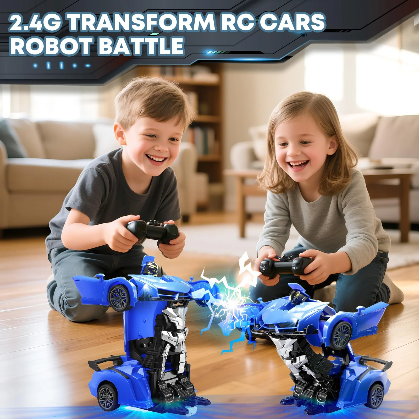 Carro Robô RC 2 em 1 com Contr - Drone Or Rc Car avaliação e preço