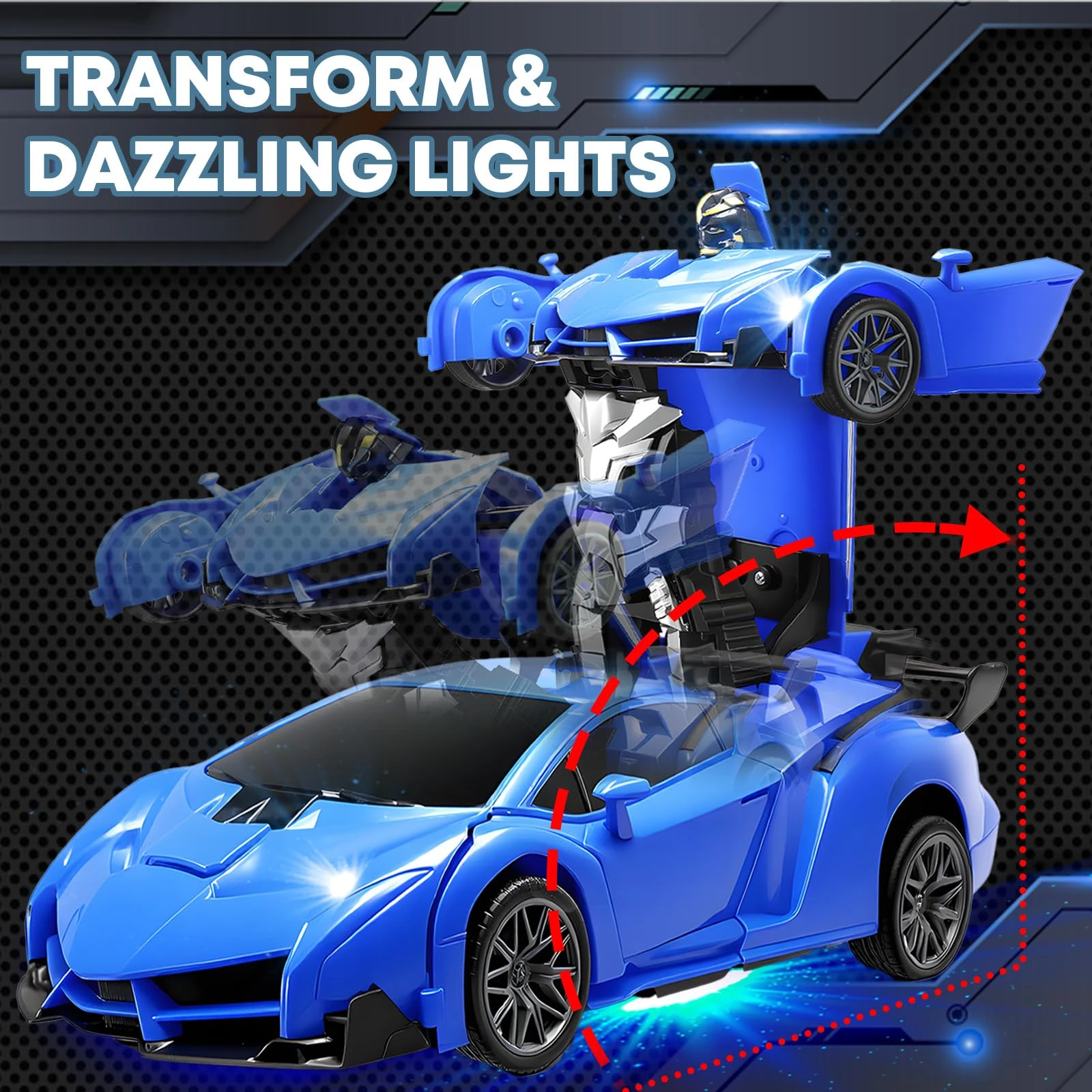 Carro Robô RC 2 em 1 com Contr - Drone Or Rc Car avaliação e preço