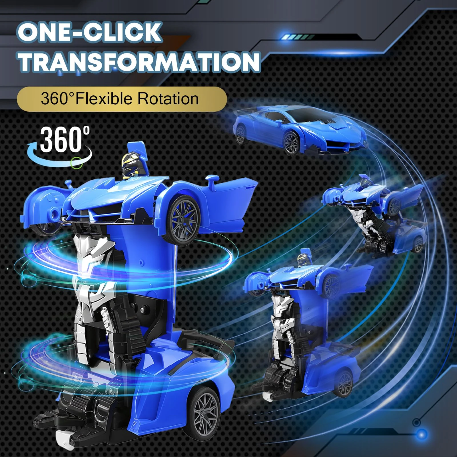 Carro Robô RC 2 em 1 com Contr - Drone Or Rc Car avaliação e preço