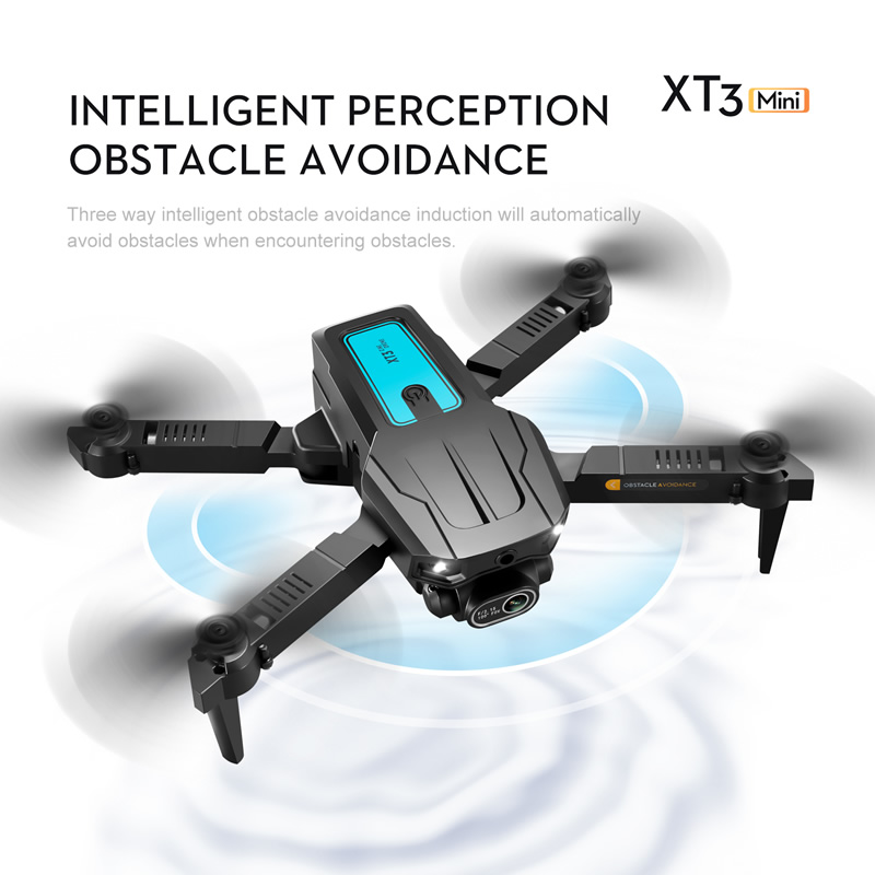 Xt3 fácil voar mini vr wifi fp - Drone Rc Folding avaliação e preço