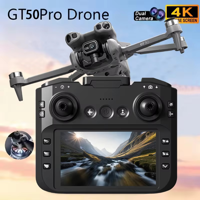 Gt50 pro 8k câmera dupla hd fo - Drone Rc Gt50 avaliação e preço
