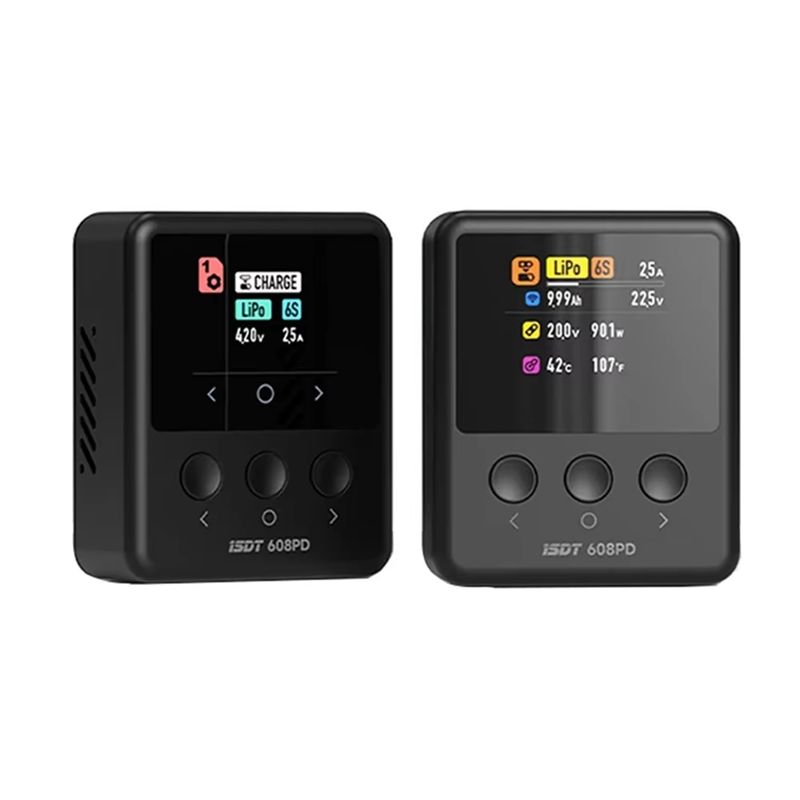 ISDT 608PD DC 240W/10A USB C 1 - Drone Smart Rc avaliação e preço