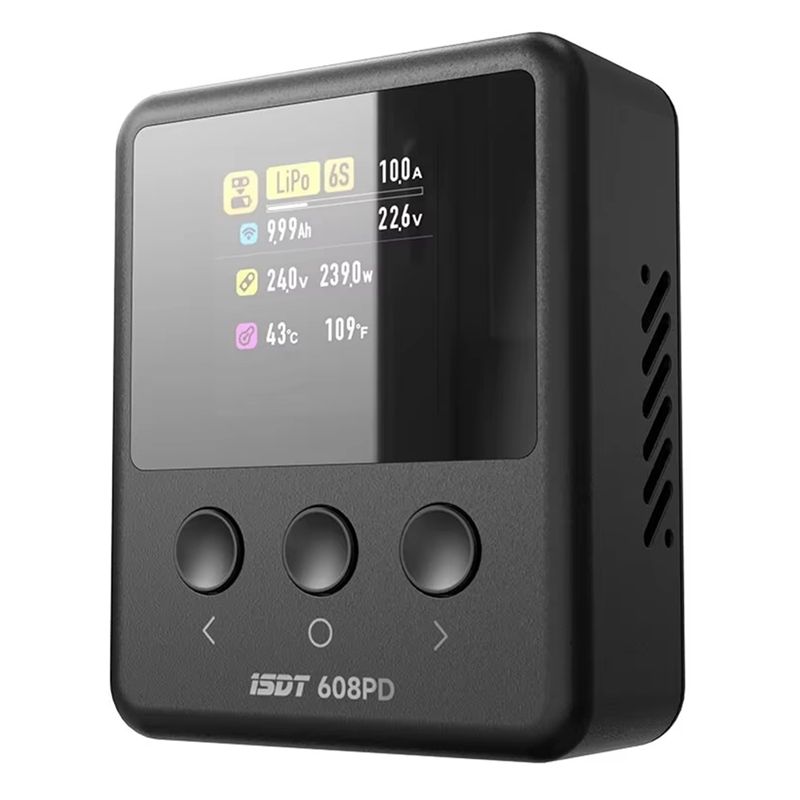 ISDT 608PD DC 240W/10A USB C 1 - Drone Smart Rc avaliação e preço