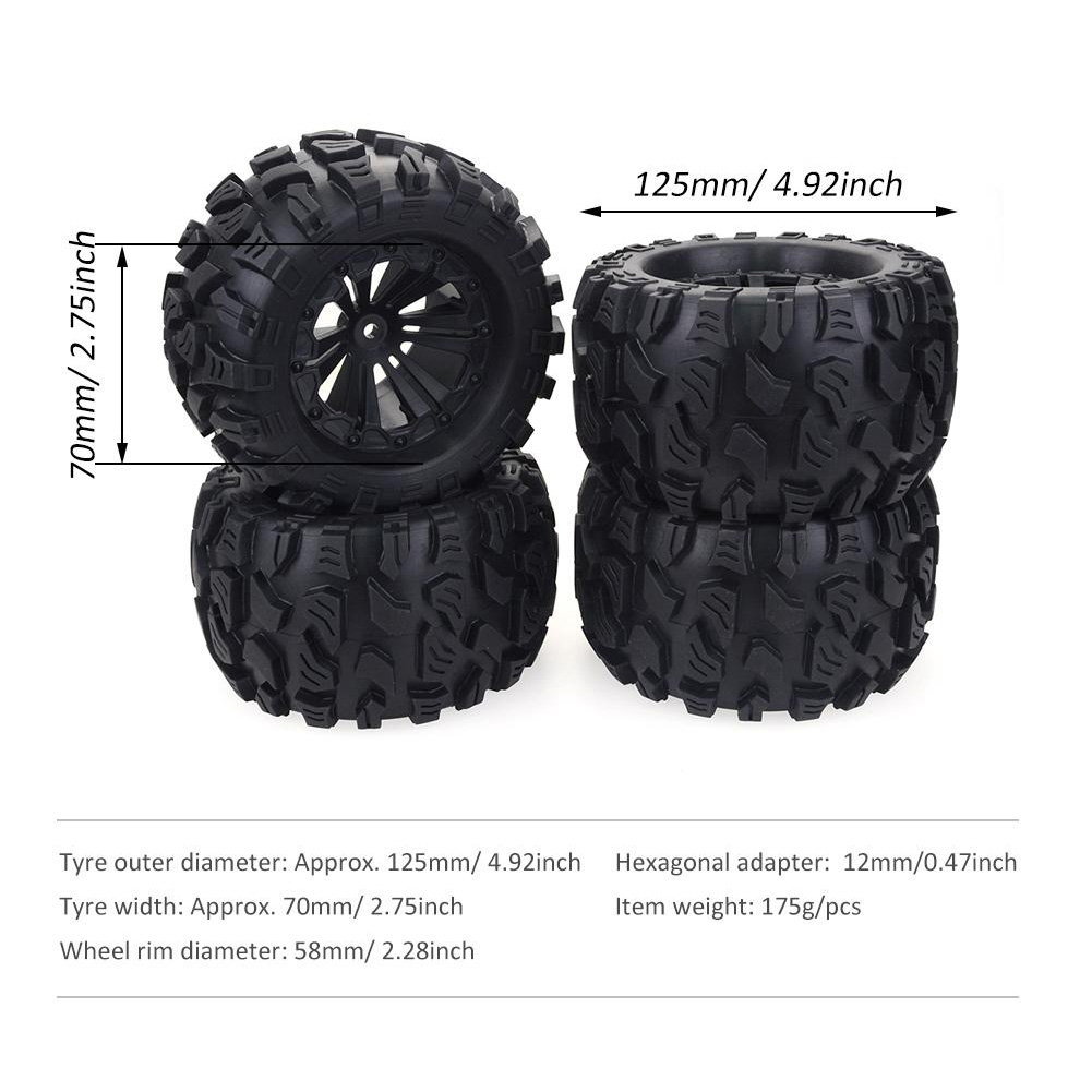 ZD Racing-Monster Truck Tire,  - Rc Rock Crawler avaliação e preço