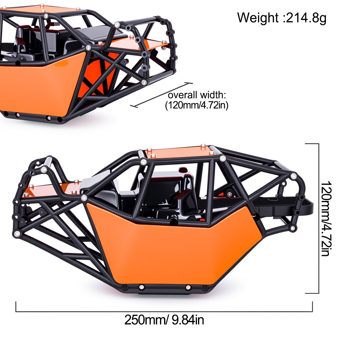 Gaiola de Proteção em Nylon pa - Rc Rock Crawler avaliação e preço