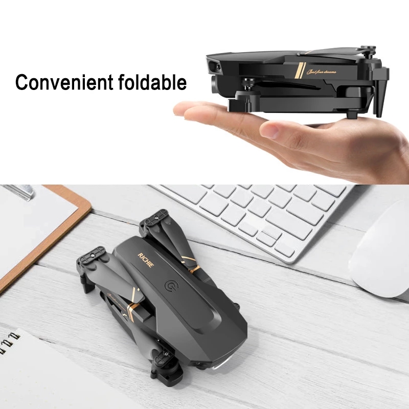 V4 fácil voar mini fpv drone 4 - Drone Rc Folding avaliação e preço