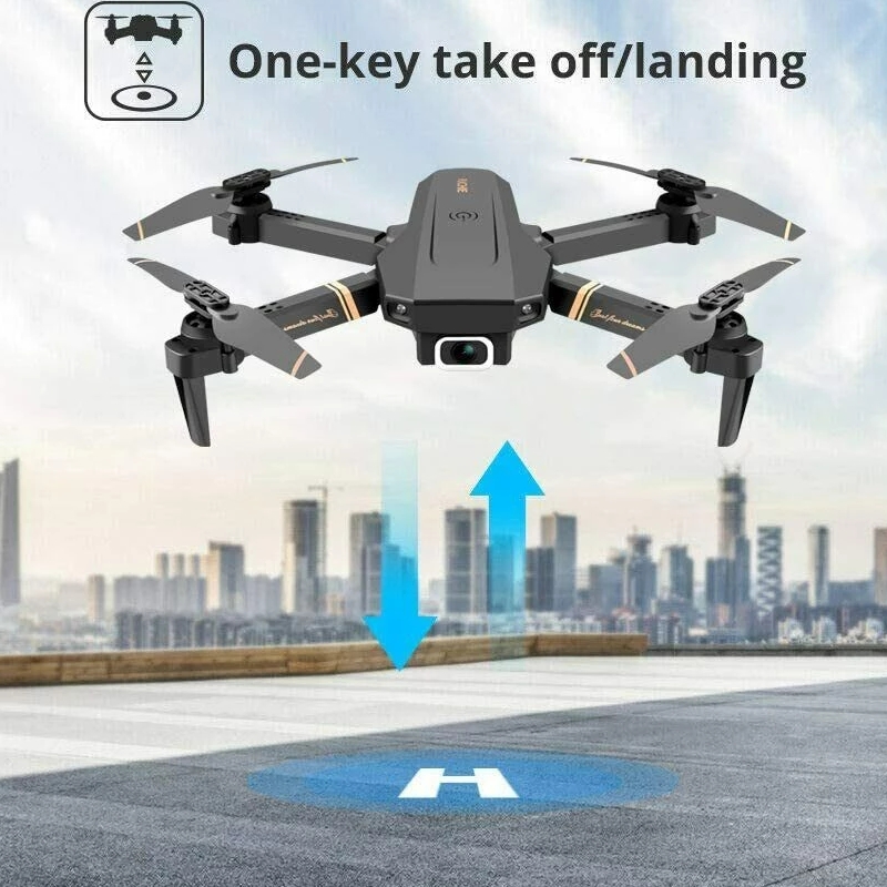 V4 fácil voar mini fpv drone 4 - Drone Rc Folding avaliação e preço