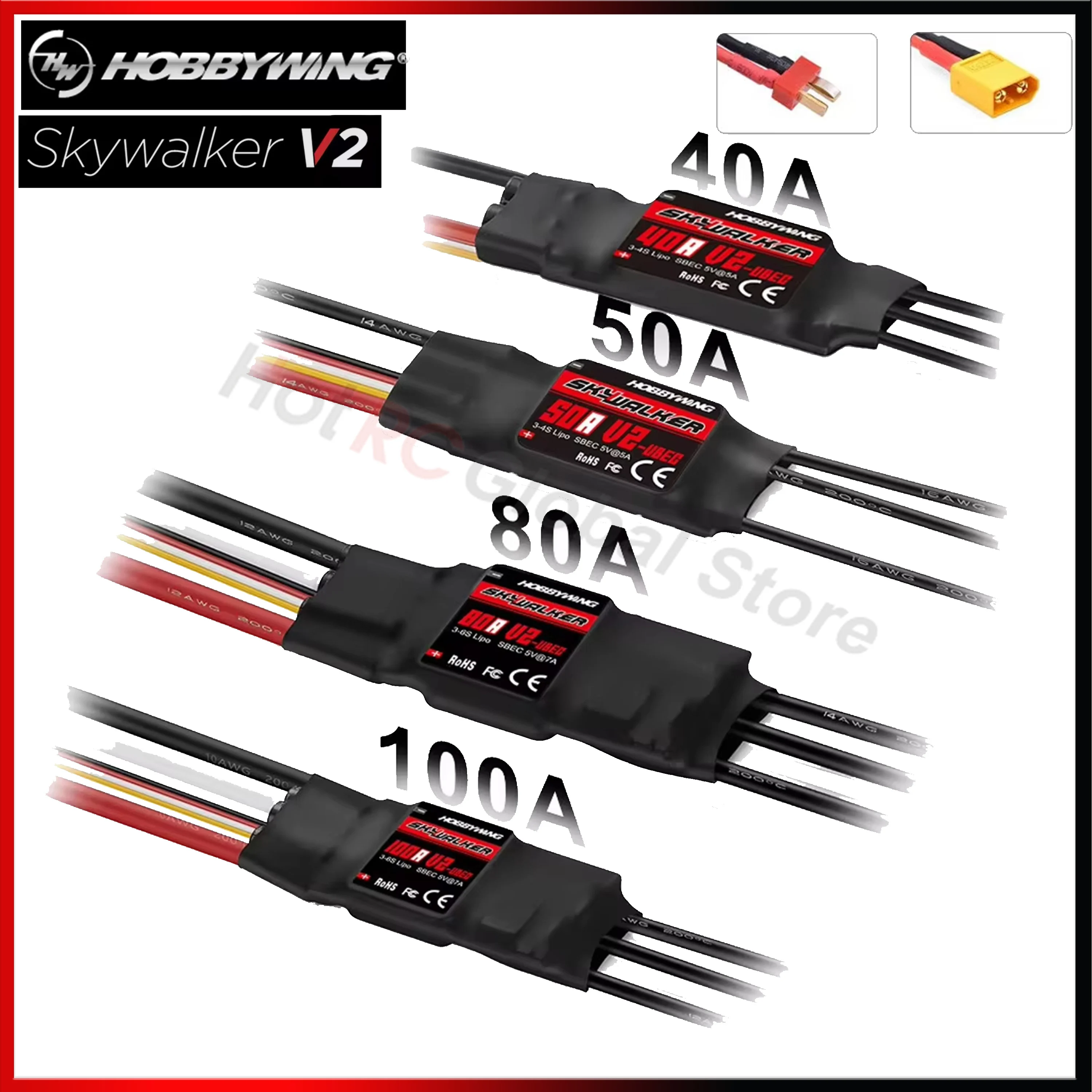 HOBBYWING-Controlador de veloc - Drone Rc Y Series avaliação e preço