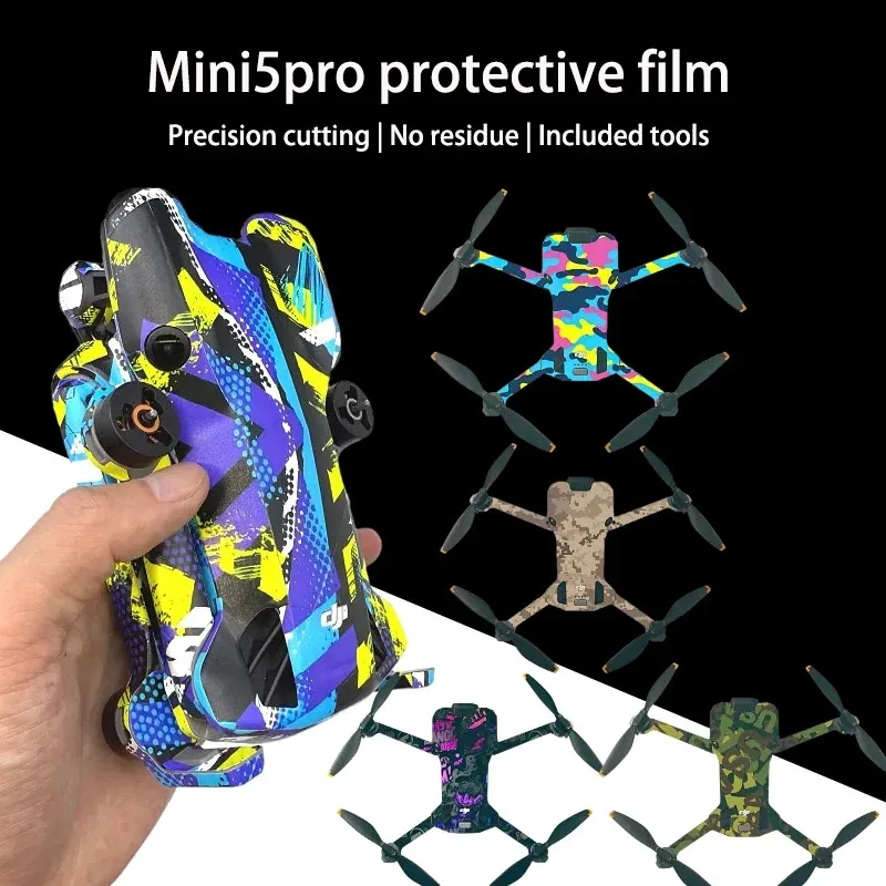 Adesivos para Drone DJI Mini 5 - Drone Rc N3 avaliação e preço
